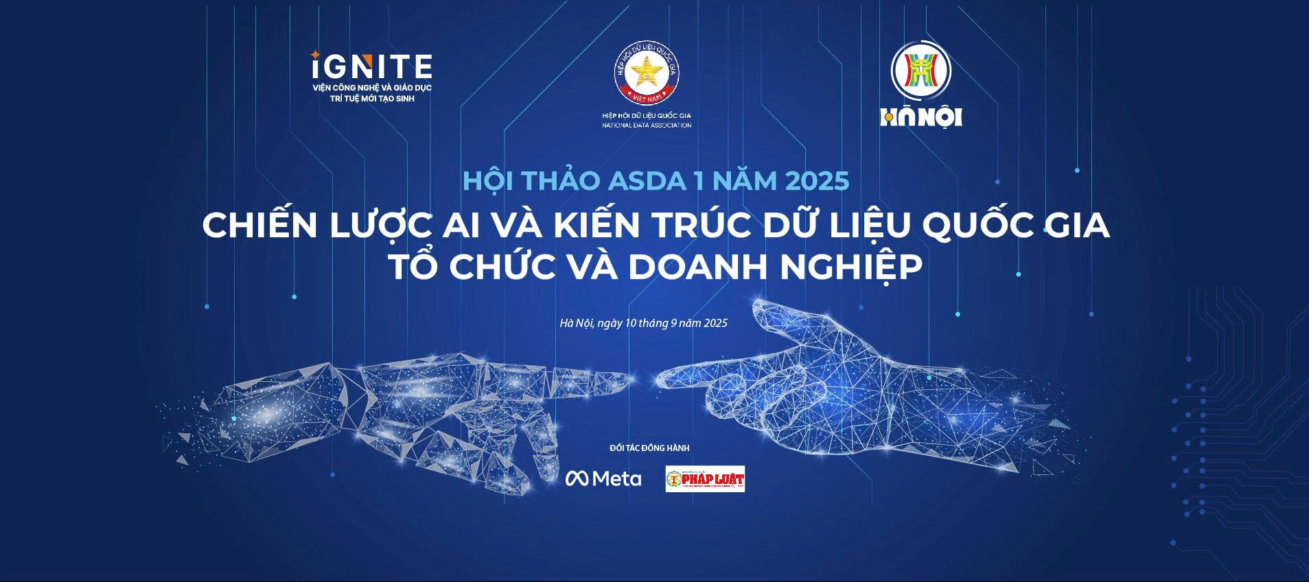 Hội thảo ASDA 1 năm 2025: “Chiến lược AI và Kiến trúc Dữ liệu quốc gia, tổ chức và doanh nghiệp”