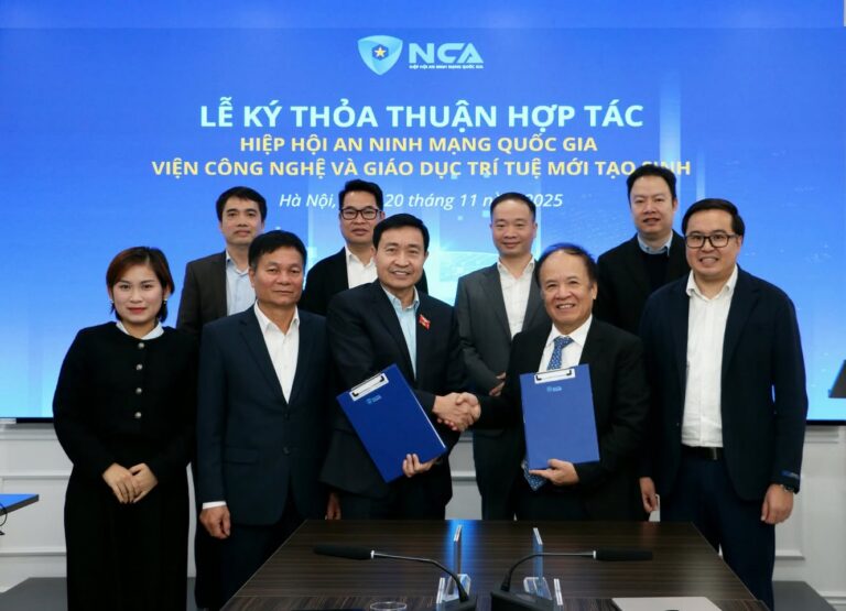 Lễ ký kết hợp tác giữa viện IGNITE – NCA (Hiệp hội An ninh mạng quốc gia)